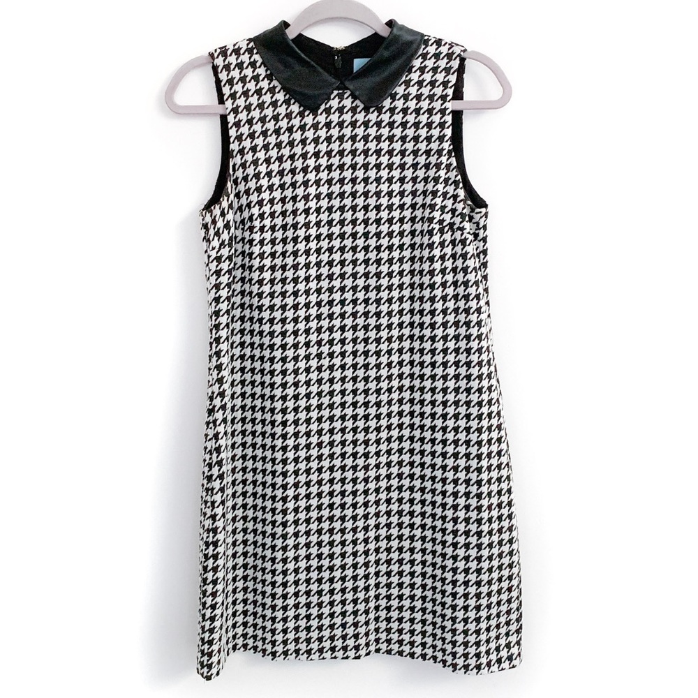 CeCe Houndstooth Shift Dress